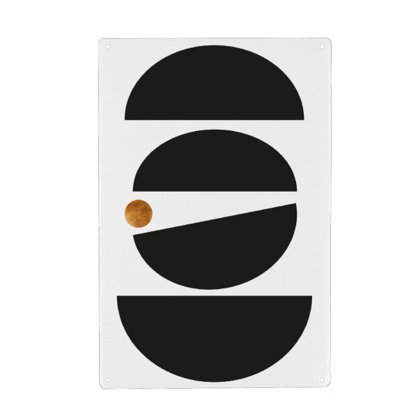 Holzbild "Mid Century study no.twelve" artboxONE - Abstrakt,Geometrie