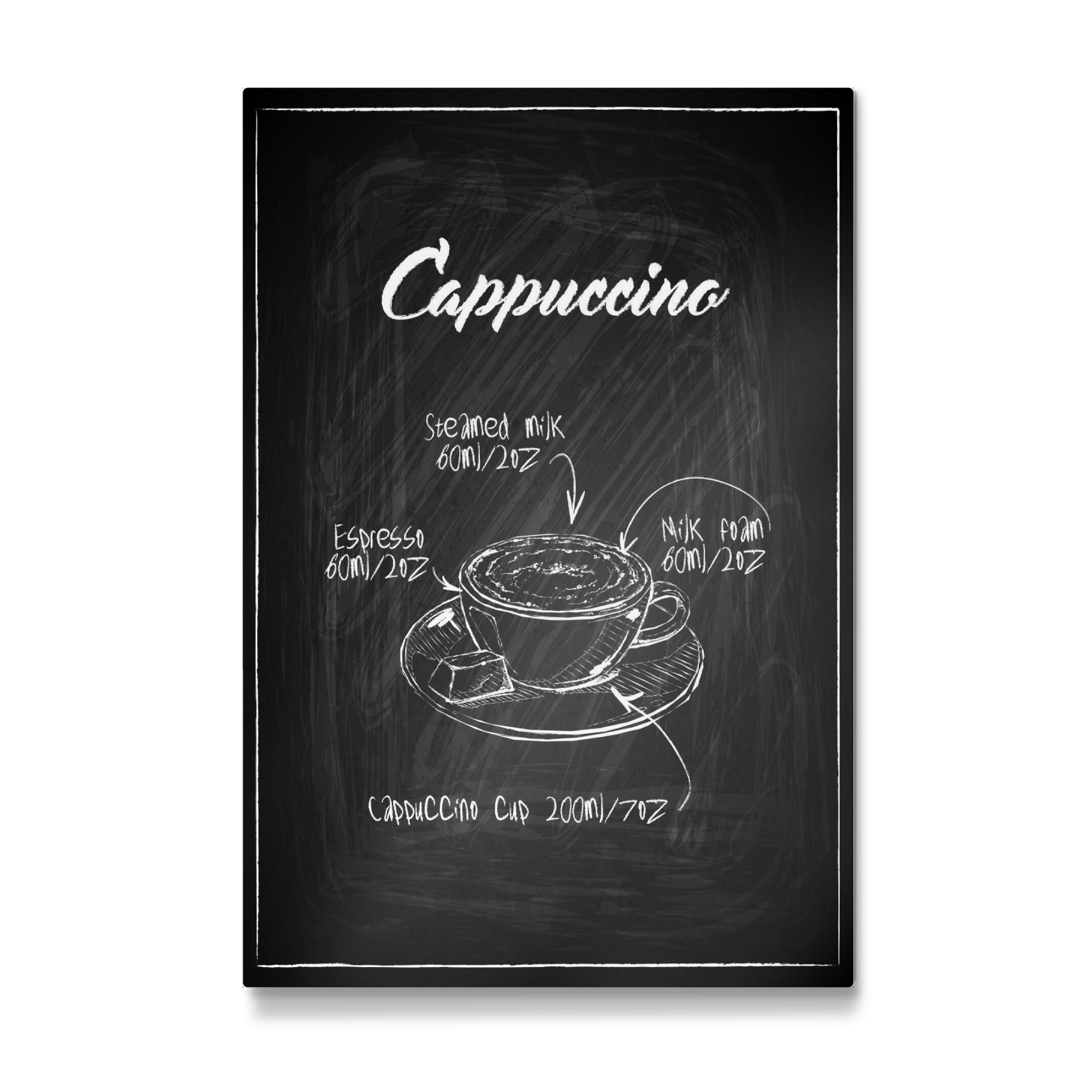 Galerie-Print "Cappuccino Zeichnung" 30x20 cm artboxONE