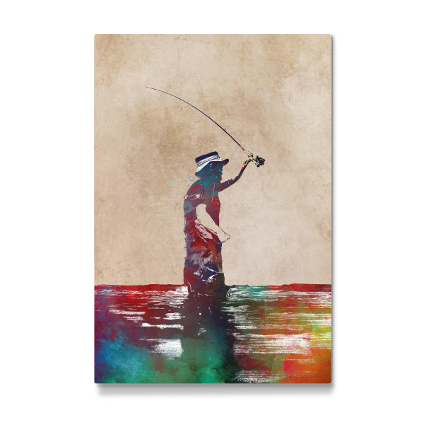 Galerie-Print "Fishing men" 30x20 cm artboxONE