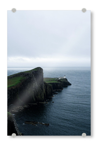 Acrylglasbild "Scotland Lighthouse" artboxONE - Natur,Reise,Reise / Länder