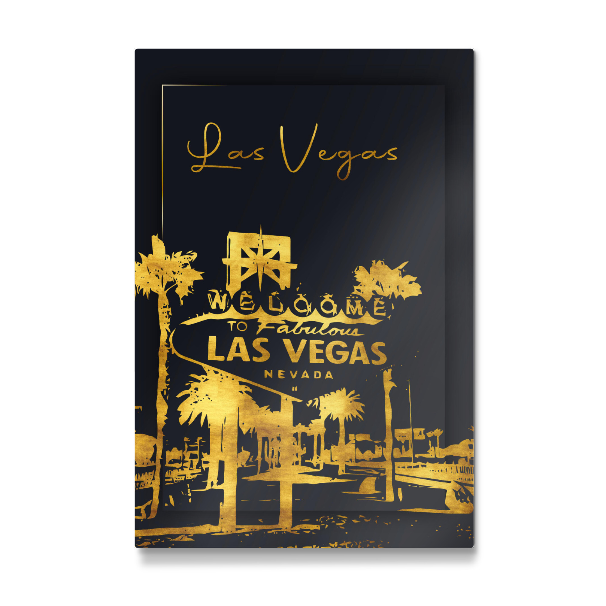 Galerie-Print "Las Vegas in Gold" 30x20 cm artboxONE