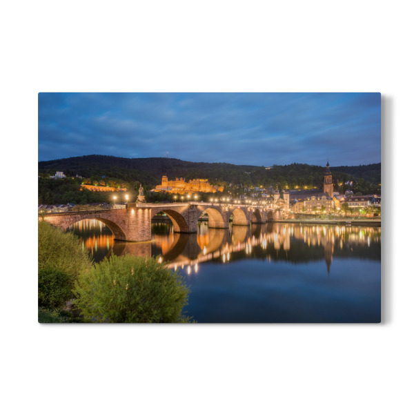 Galerie-Print "Heidelberg am Abend" 30x20 cm artboxONE