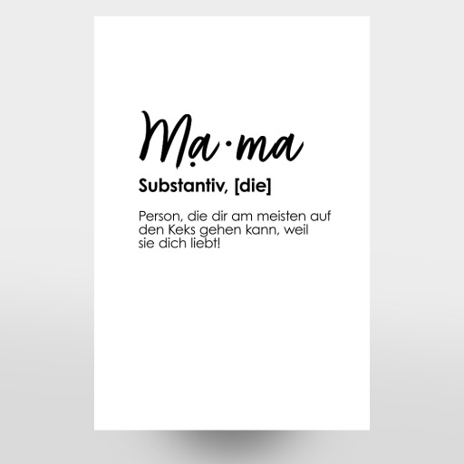 Mama Definition - Typo