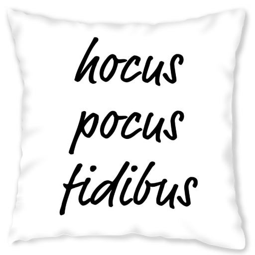 Hocus Pocus Fidibus - Typo