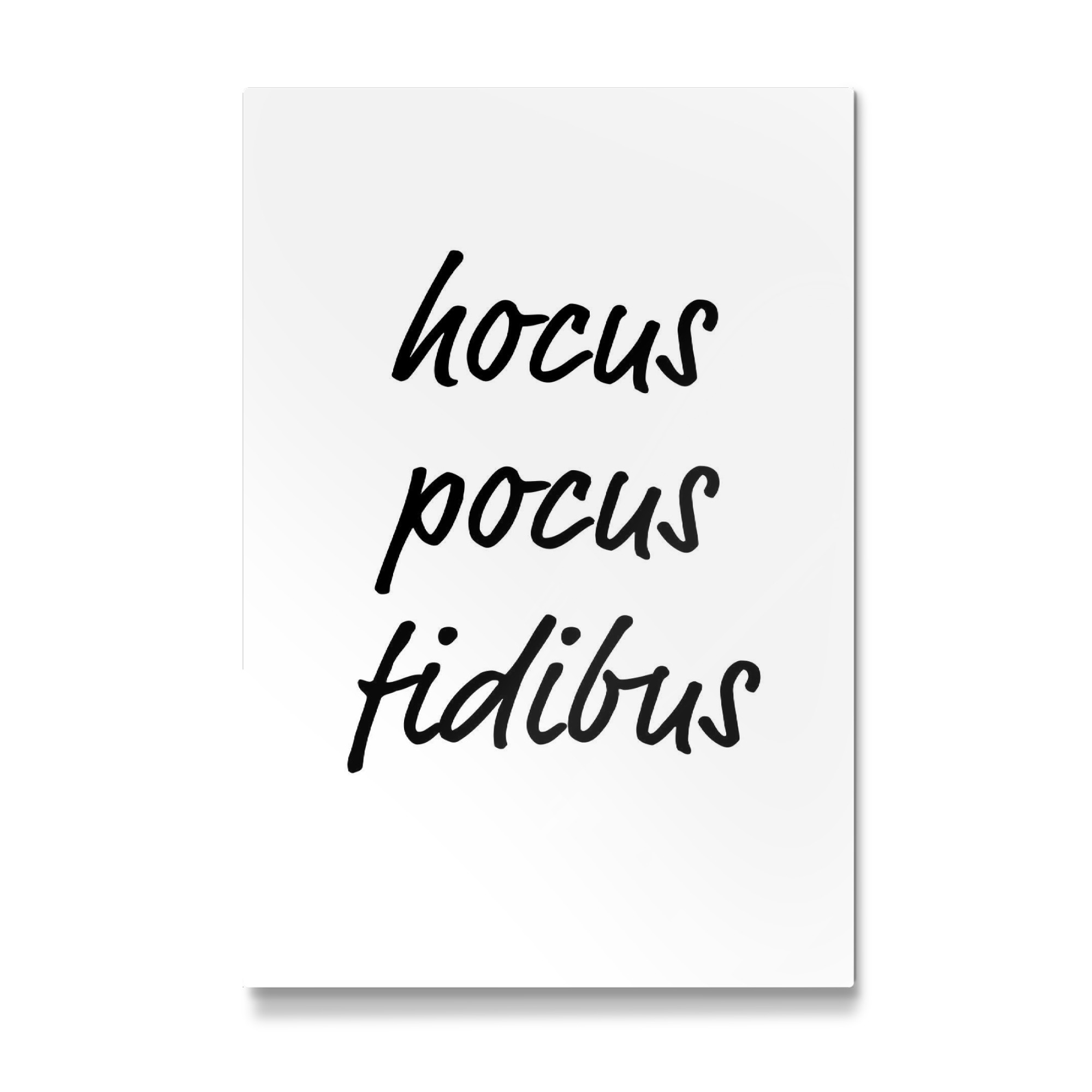 Galerie-Print "Hocus Pocus Fidibus - Typo" 30x20 cm artboxONE