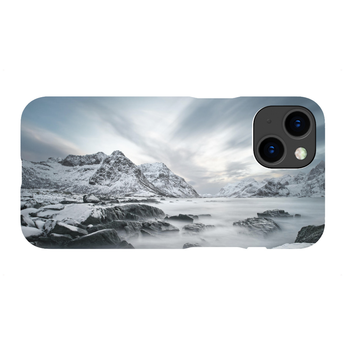 "Winterküste"für iPhone - Premium-Case Handyhülle artboxONE