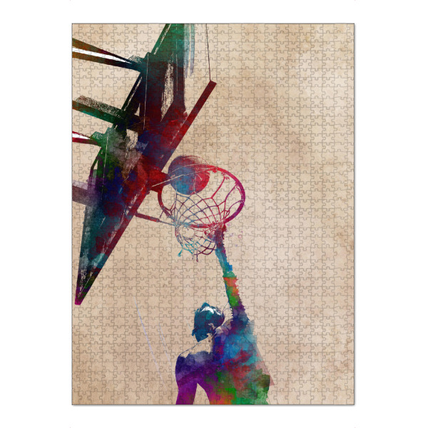 Puzzle Ravensburger "Basketball player" artboxONE - Sport,Sport / Motivation