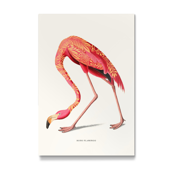 Galerie-Print "Boho Flamingo vintage" 30x20 cm artboxONE