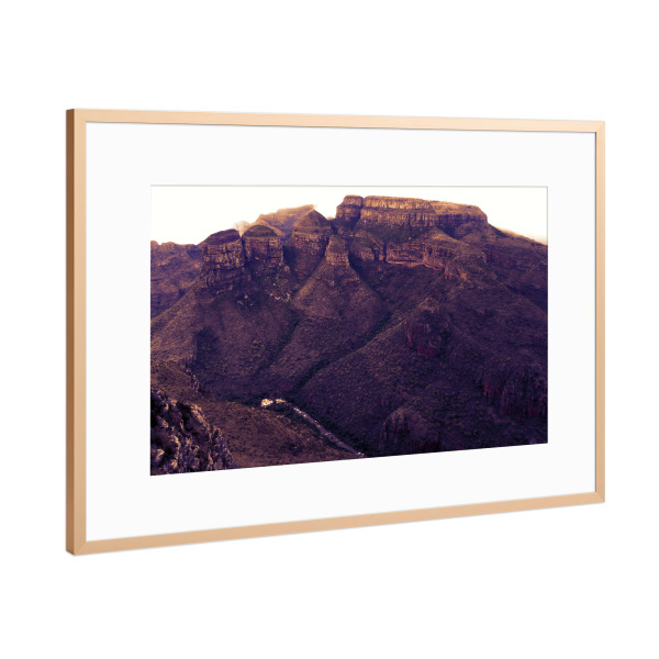 Poster mit Rahmen Kupfer "Blyde River Canyon (South Africa)" artboxONE - Natur,Reise,Reise / Afrika,Reise / Länder