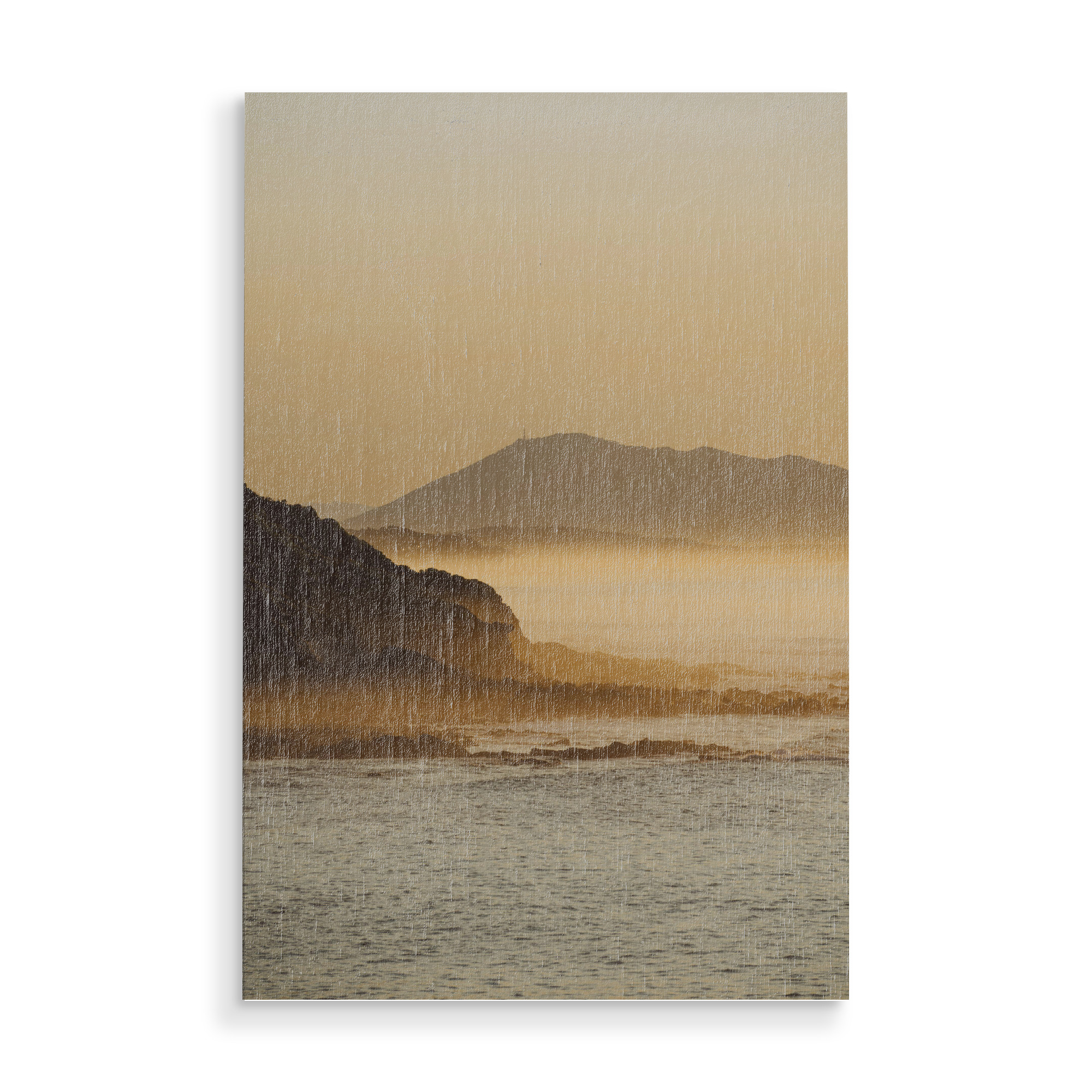 Holzbild "Sunset shaddow" artboxONE - Natur