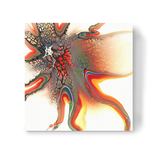 Leinwandbild "Bunt Flower" artboxONE - Abstrakt