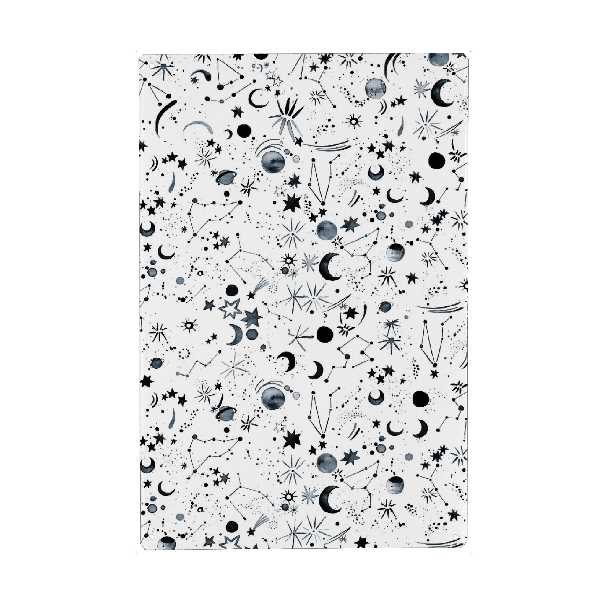 Holzbild "Horoscope Space Planets Astrology" artboxONE - Abstrakt,Fashion,Galaxy