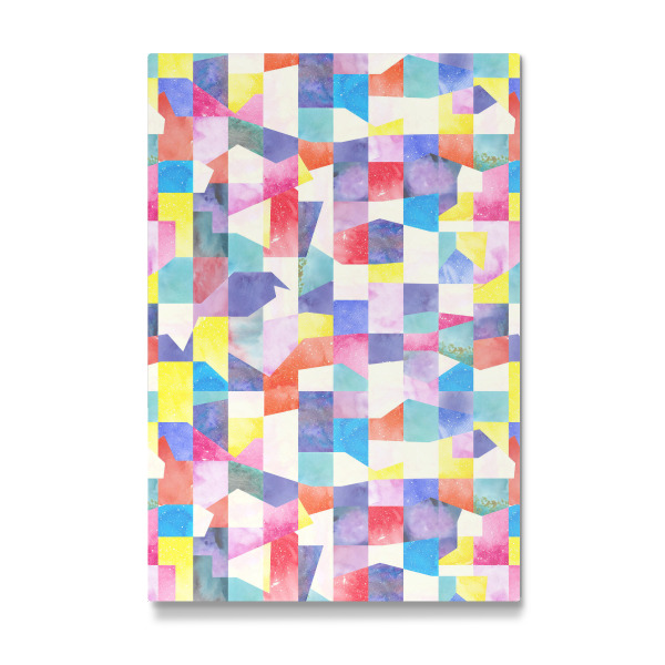 Galerie-Print "Geometrisch Collage Red" 30x20 cm artboxONE