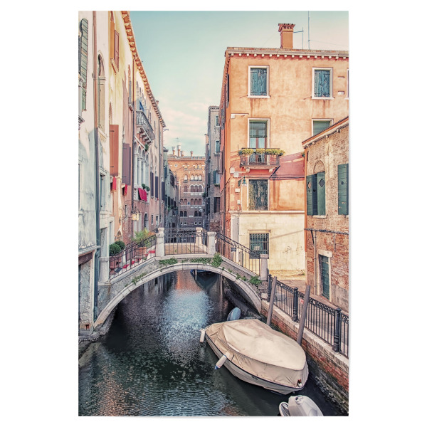 Poster 30x20 cm "Venice canal" artboxONE - Städte,Reise,Architektur,Städte / Venedig,Reise / Länder