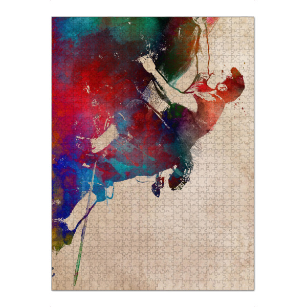 Puzzle Ravensburger "Alpinist sport art" artboxONE - Sport,Sport / Motivation