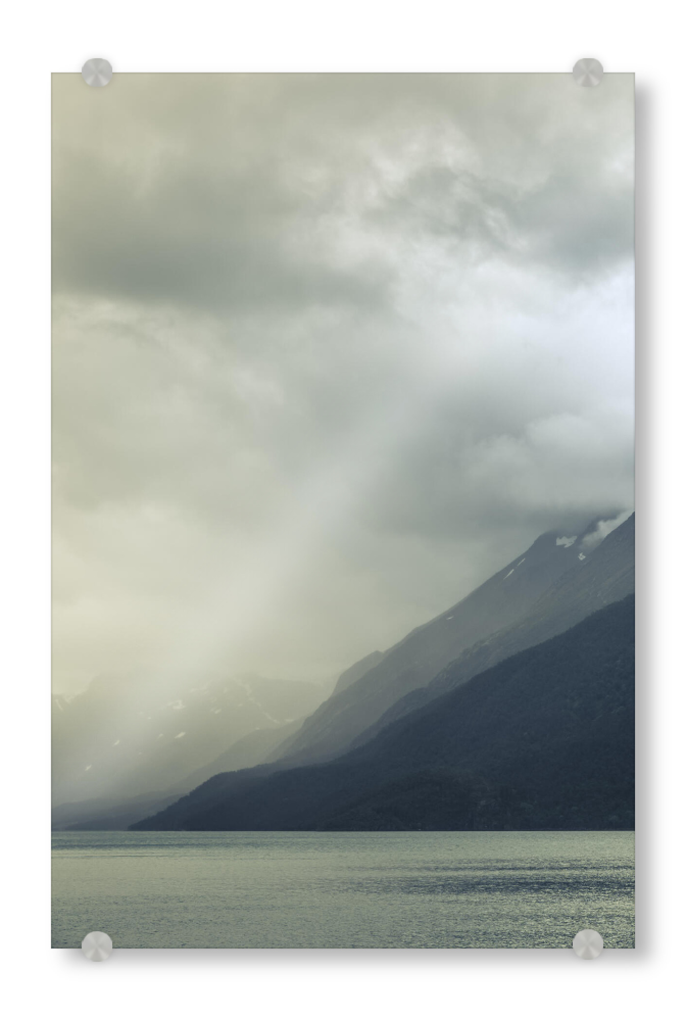 Acrylglasbild "Clouded" artboxONE - Natur