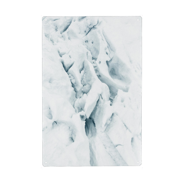 Holzbild "Gletscher Eis" artboxONE - Natur,Reise,Schwarzweiß