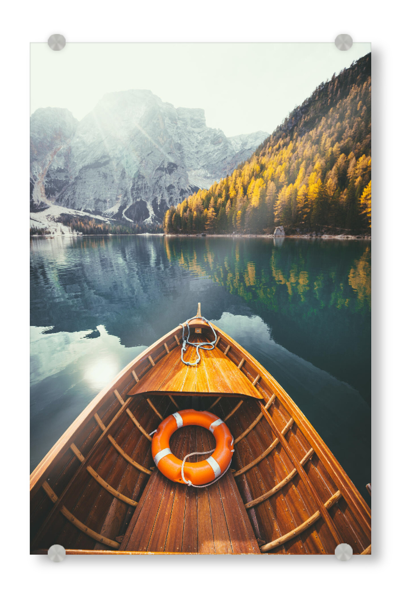 Acrylglasbild "Boat tour" artboxONE - Natur,Reise,Reise / Länder