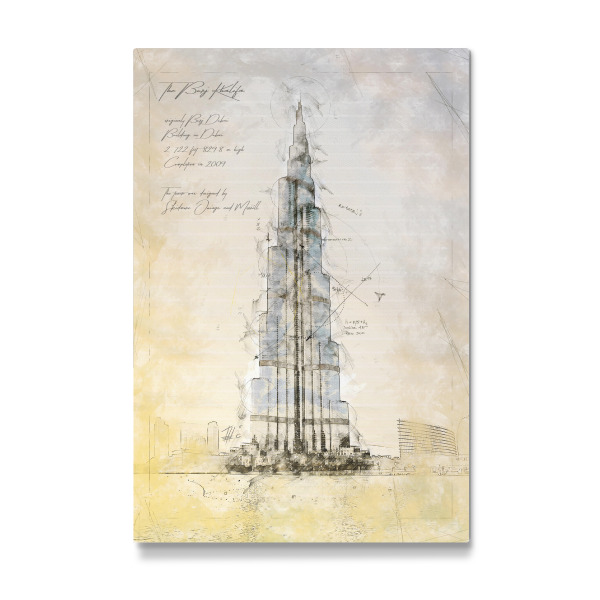 Galerie-Print "Burj Khalifa, Dubai" 30x20 cm artboxONE