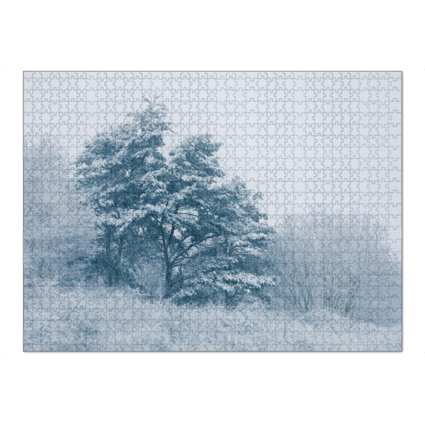 Puzzle Ravensburger "Schneelast" artboxONE - Natur
