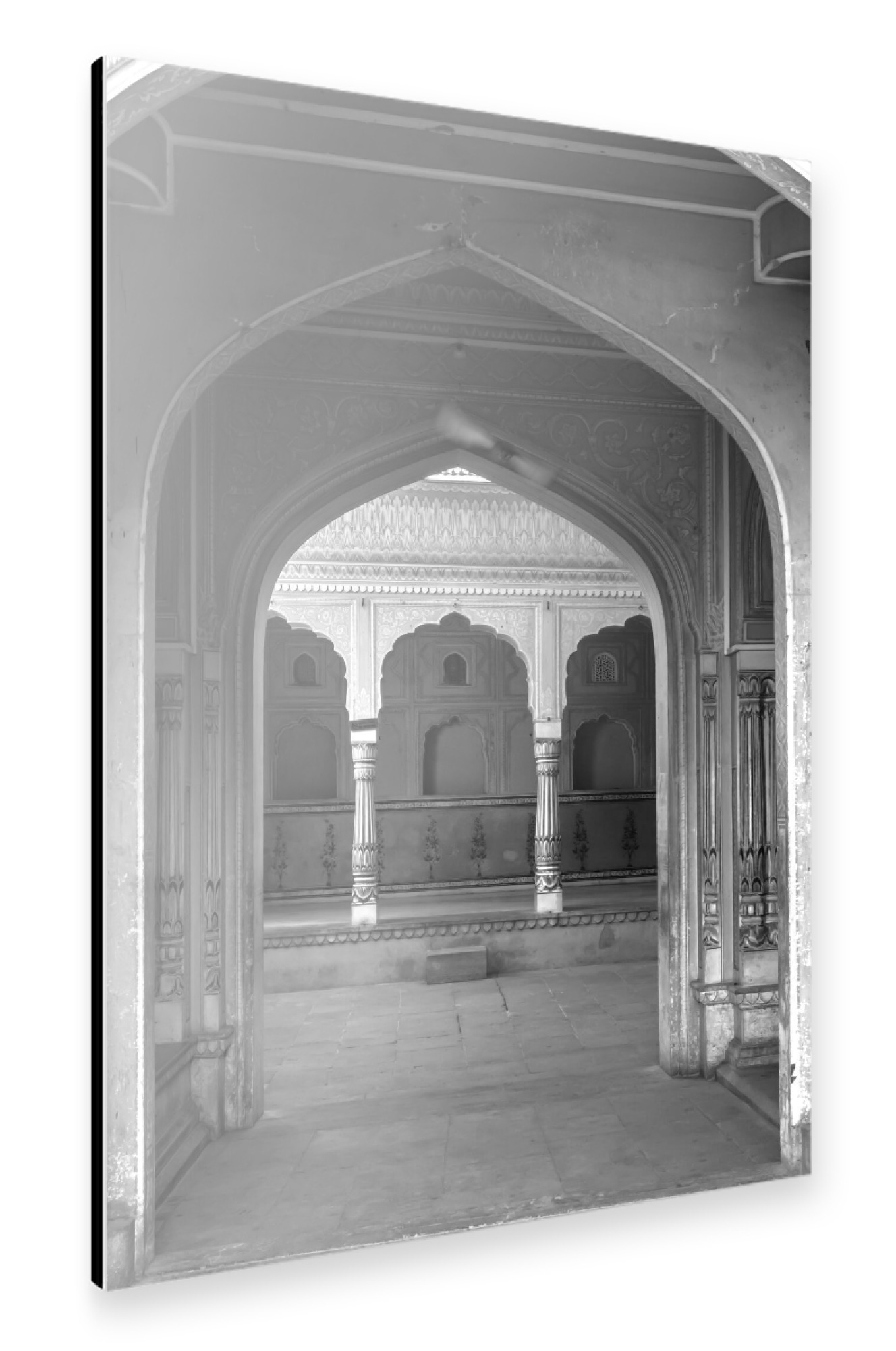 Alu-Dibond "India Pointed Arch" 30x20 cm artboxONE