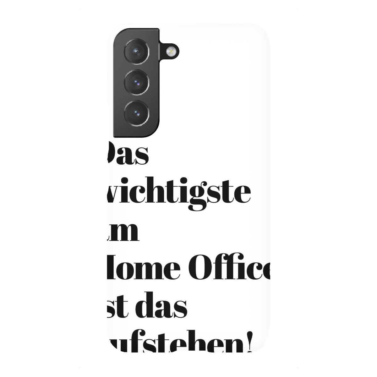 "Das wichtigste am Home Office"für Samsung Galaxy - Premium-Case Handyhülle artboxONE