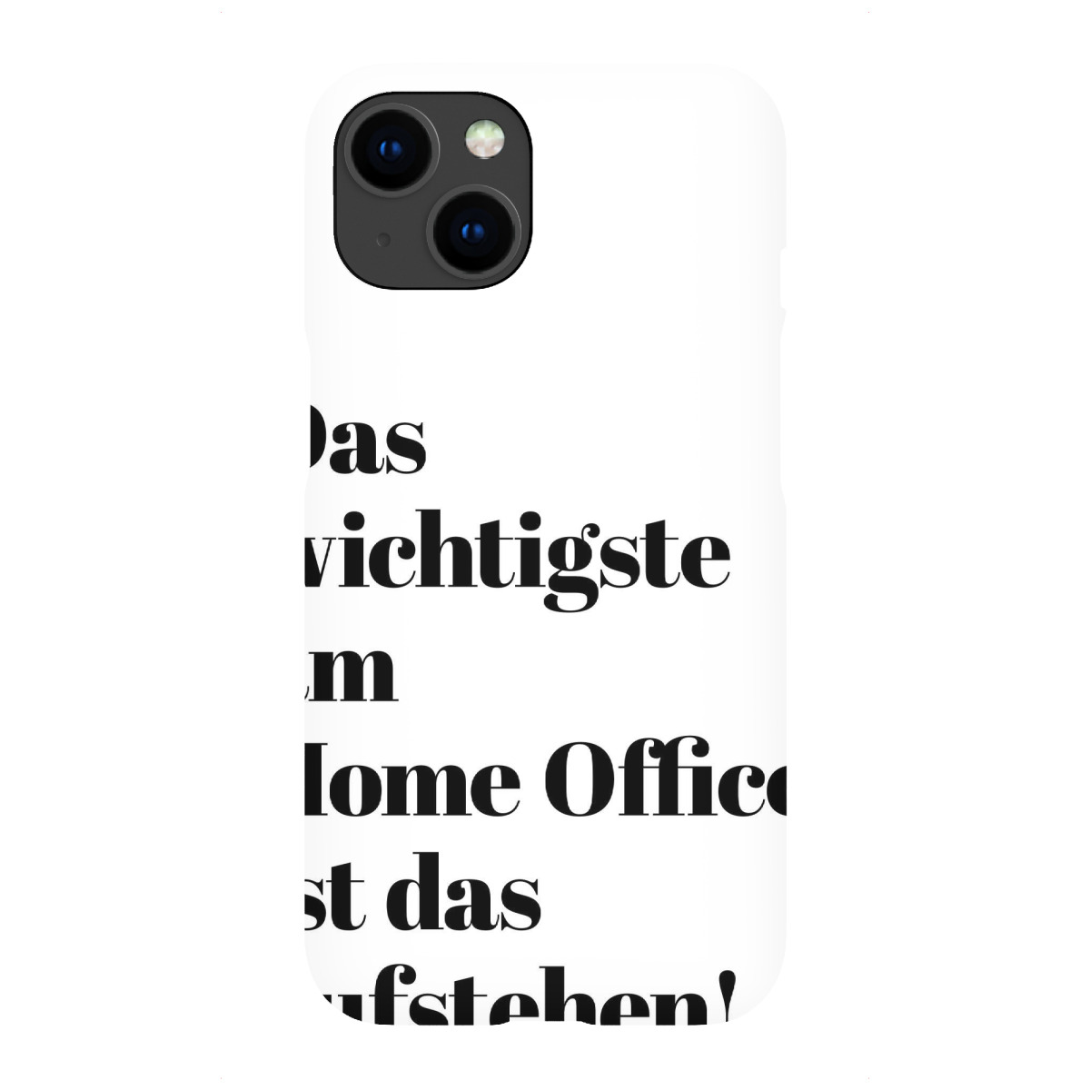 iPhone "Das wichtigste am Home Office" Premium-Case Handyhülle artboxONE