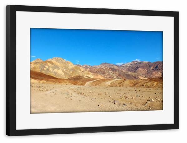 Poster mit Rahmen schwarz "Im Tal des Todes" artboxONE - Natur,Reise,Reise / Länder