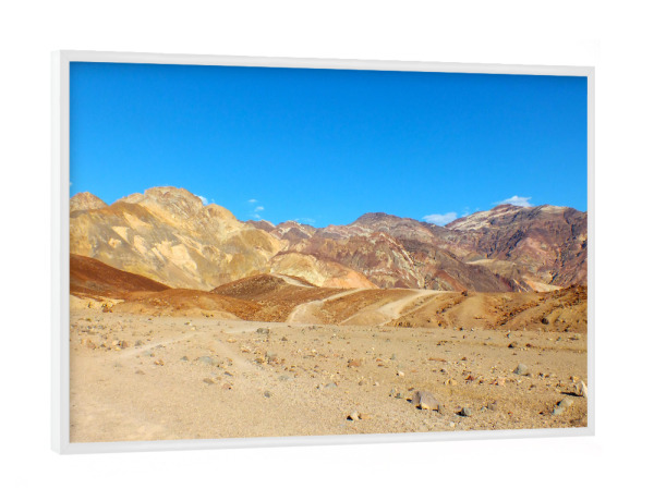 Poster mit weißem Rahmen "Im Tal des Todes" artboxONE - Natur,Reise,Reise / Länder