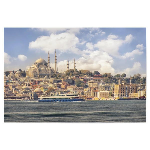Poster 30x20 cm "Bosphorus" artboxONE - Städte,Reise,Architektur,Reise / Länder,Städte / Istanbul