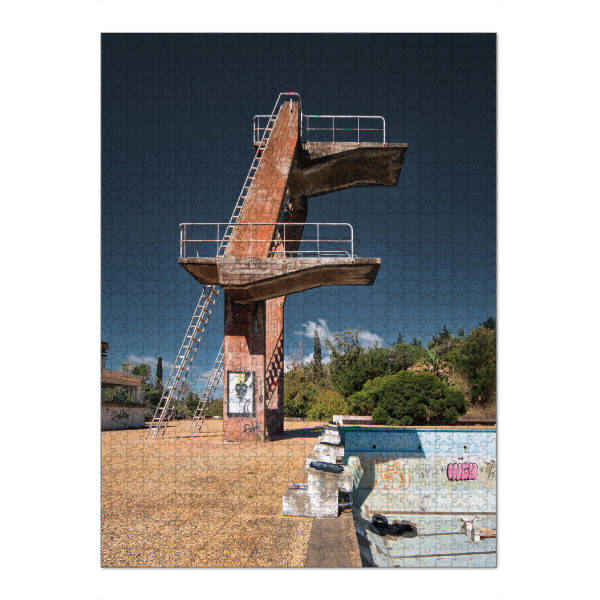 Puzzle Ravensburger "Olympia" artboxONE - Architektur,Sport