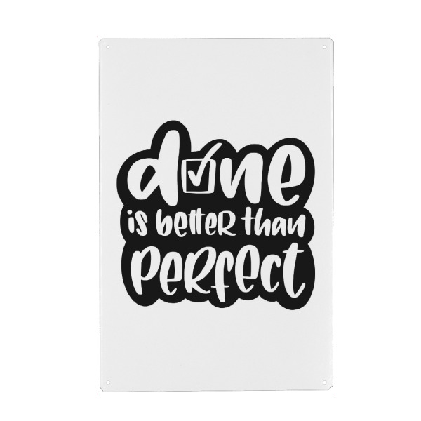 Holzbild "Get your stuff done" artboxONE - Typografie