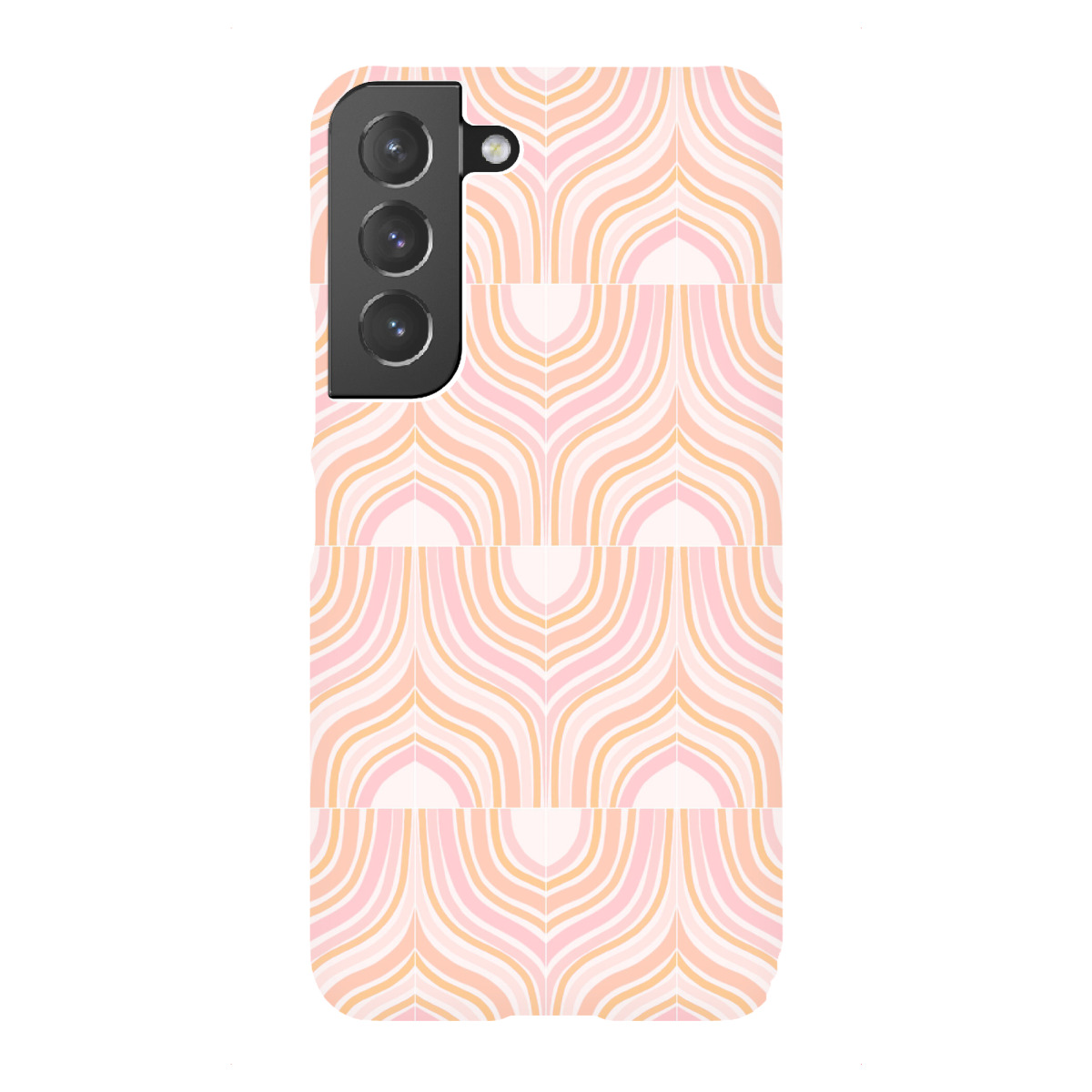 Samsung Galaxy "Peachy Marbeling Tiles" Premium-Case Handyhülle artboxONE