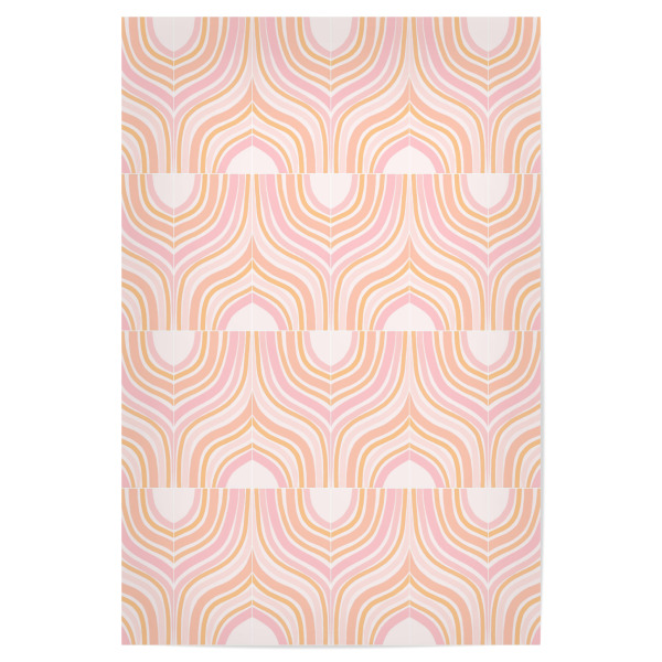 Poster 30x20 cm "Peachy Marbeling Tiles" artboxONE - Abstrakt,Marmor - Tiles,Marbeling,Marbled,Abstract,Abstrakt,Marmor