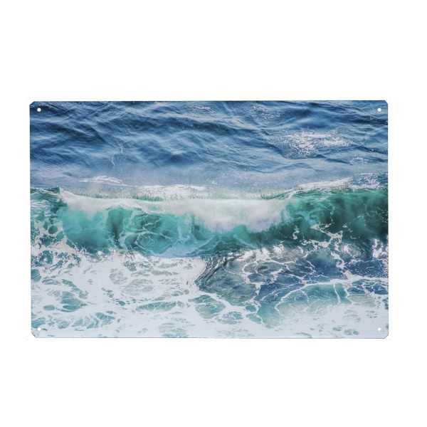 Holzbild "The wave" artboxONE - Natur,Reise,Reise / Strand und Meer,Reise / Asien,Reise / Länder