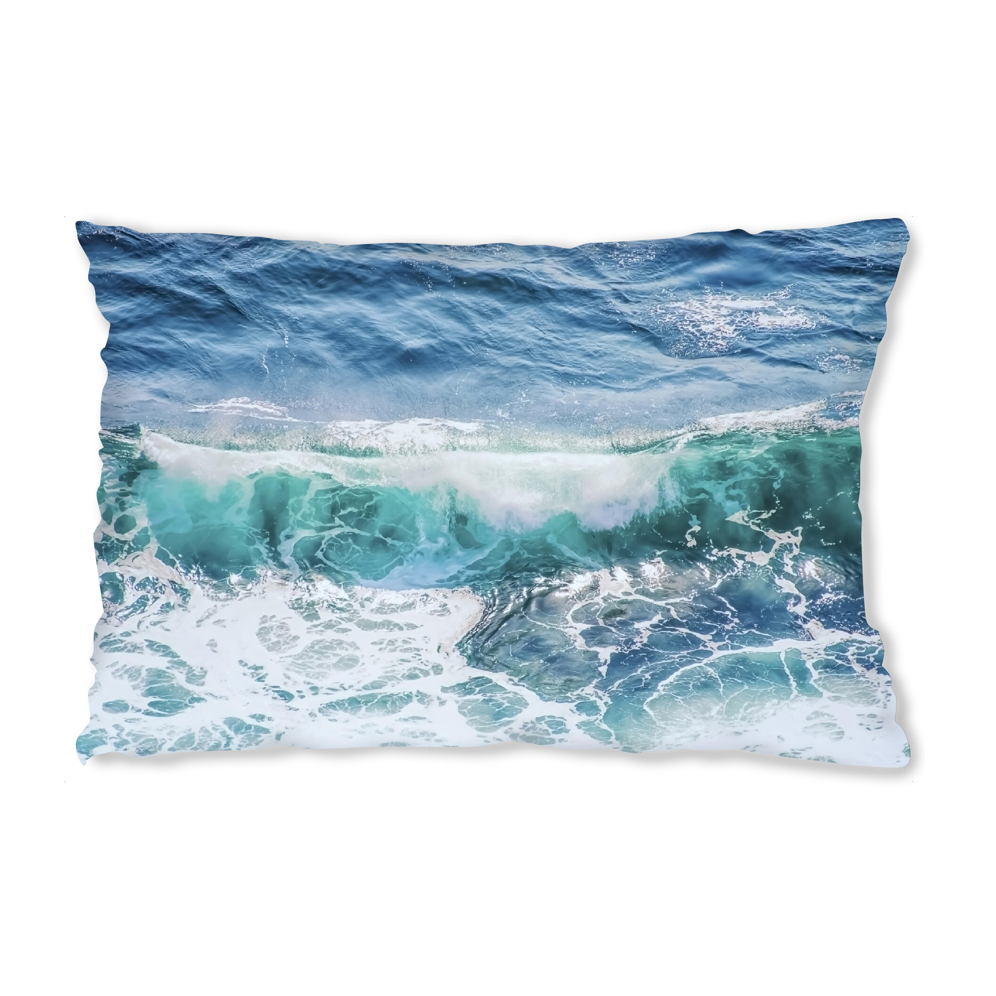 Design-Kissen "The wave" artboxONE - Natur,Reise,Reise / Strand und Meer,Reise / Asien,Reise / Länder