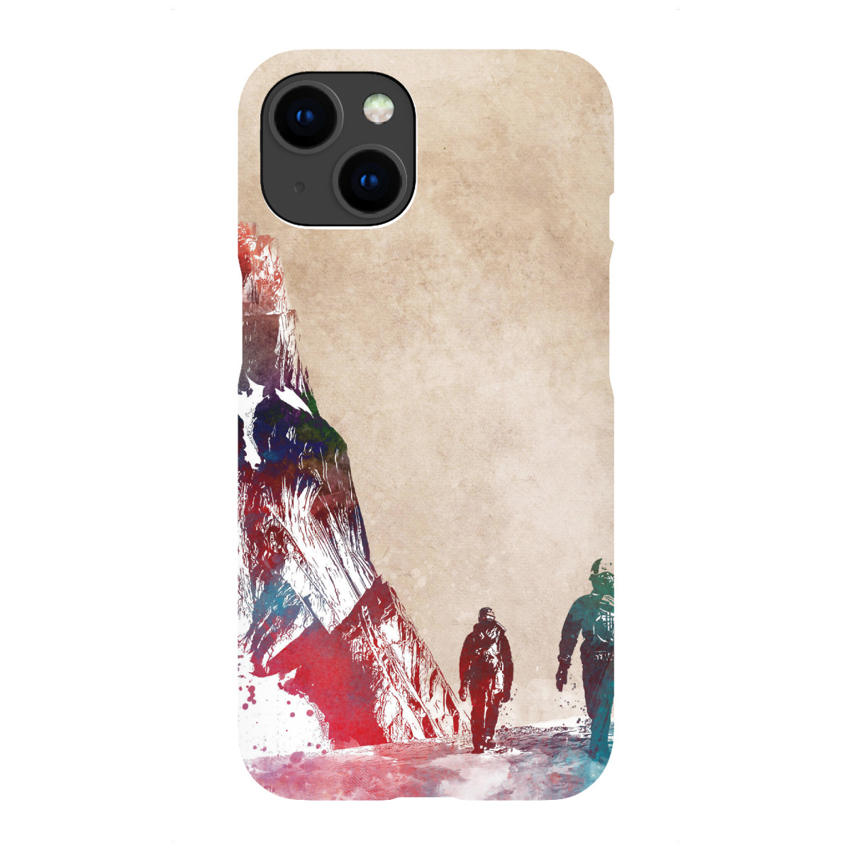 "Mountain hike"für iPhone - Premium-Case Handyhülle artboxONE
