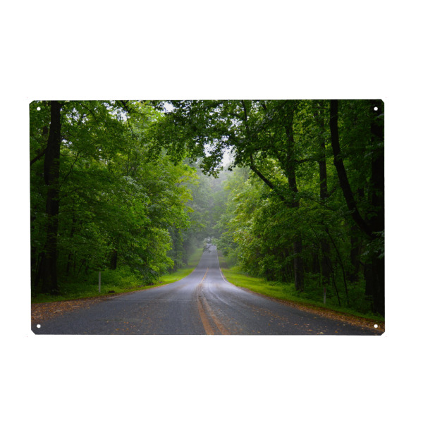 Metall Poster "Skyline Drive, Virginia" artboxONE - Reise,Reise / Länder
