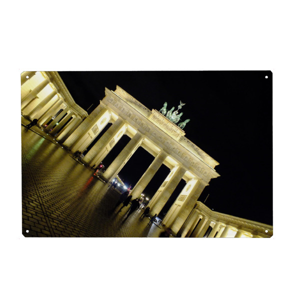 Holzbild "Brandenburger Tor, Berlin-Mitte" artboxONE - Städte / Berlin,Architektur