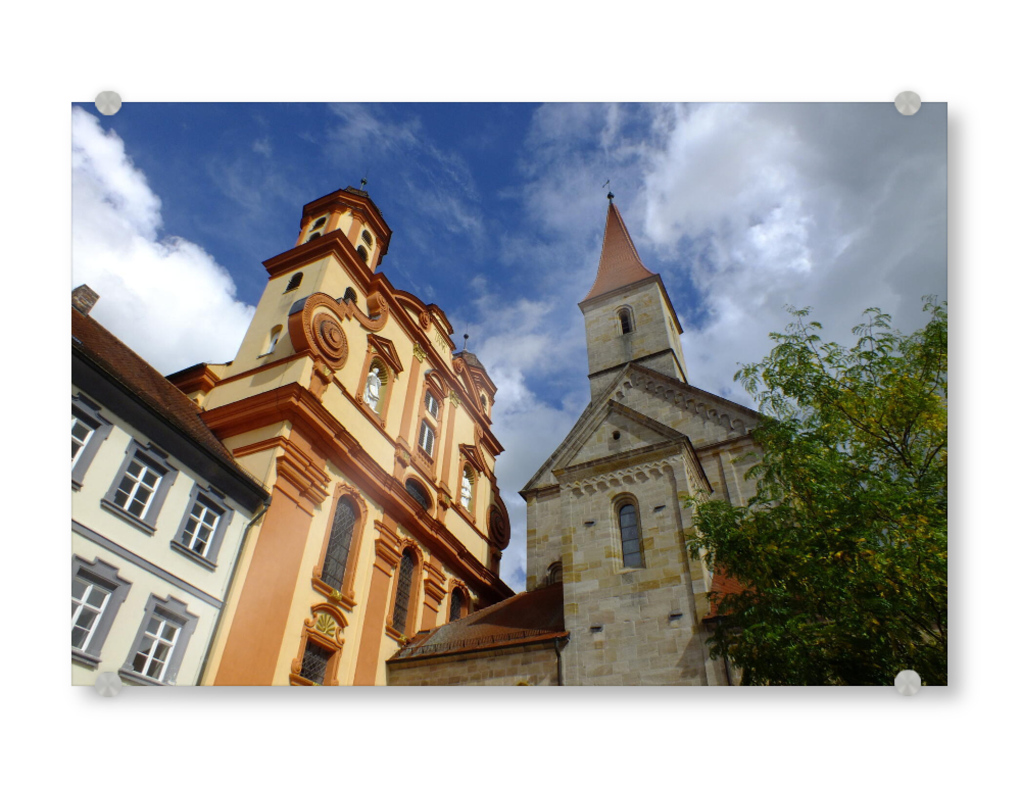 Acrylglasbild "Ellwangen Basilika" artboxONE - Städte,Architektur