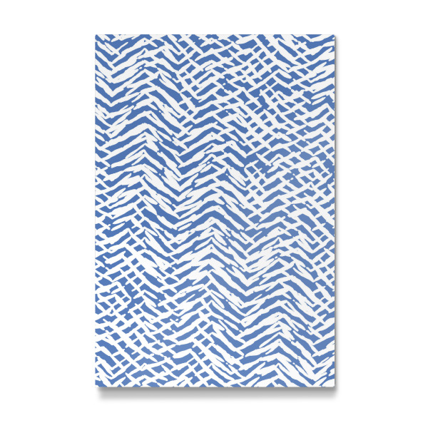 Galerie-Print "Marks Marker Texture Blue" 30x20 cm artboxONE