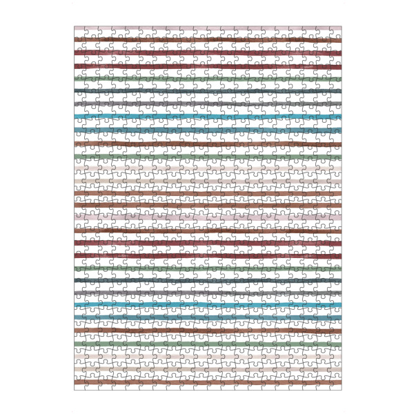 artboxONE Puzzle "Marker Stripes Blue Red" artboxONE - Für Kinder,Abstrakt,Geometrie