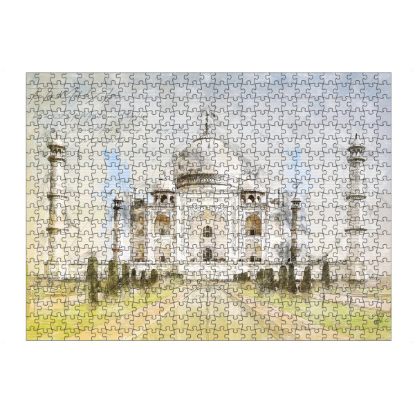 Puzzle Ravensburger "Taj Mahal, Agra" artboxONE - Reise,Architektur,Reise / Asien
