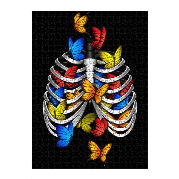 Puzzle Ravensburger "Butterflies in my stomach" artboxONE - Natur,Tiere
