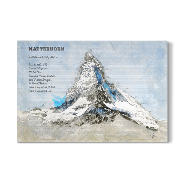 Galerie-Print "Matterhorn Mountain" 30x20 cm artboxONE