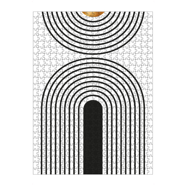 artboxONE Puzzle "Mid Century study no.twentyeight" artboxONE - Abstrakt,Geometrie