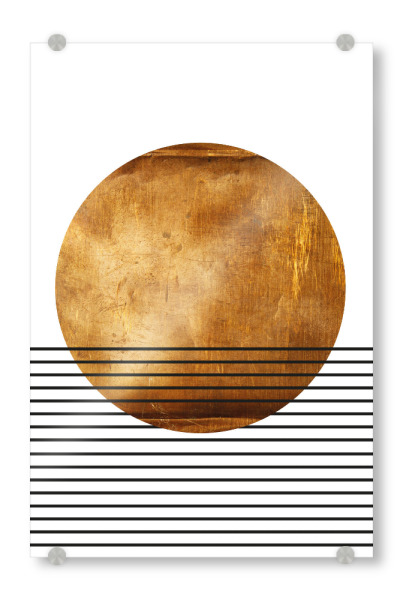 Acrylglasbild "Mid Century study no.twentyfour" artboxONE - Abstrakt,Geometrie