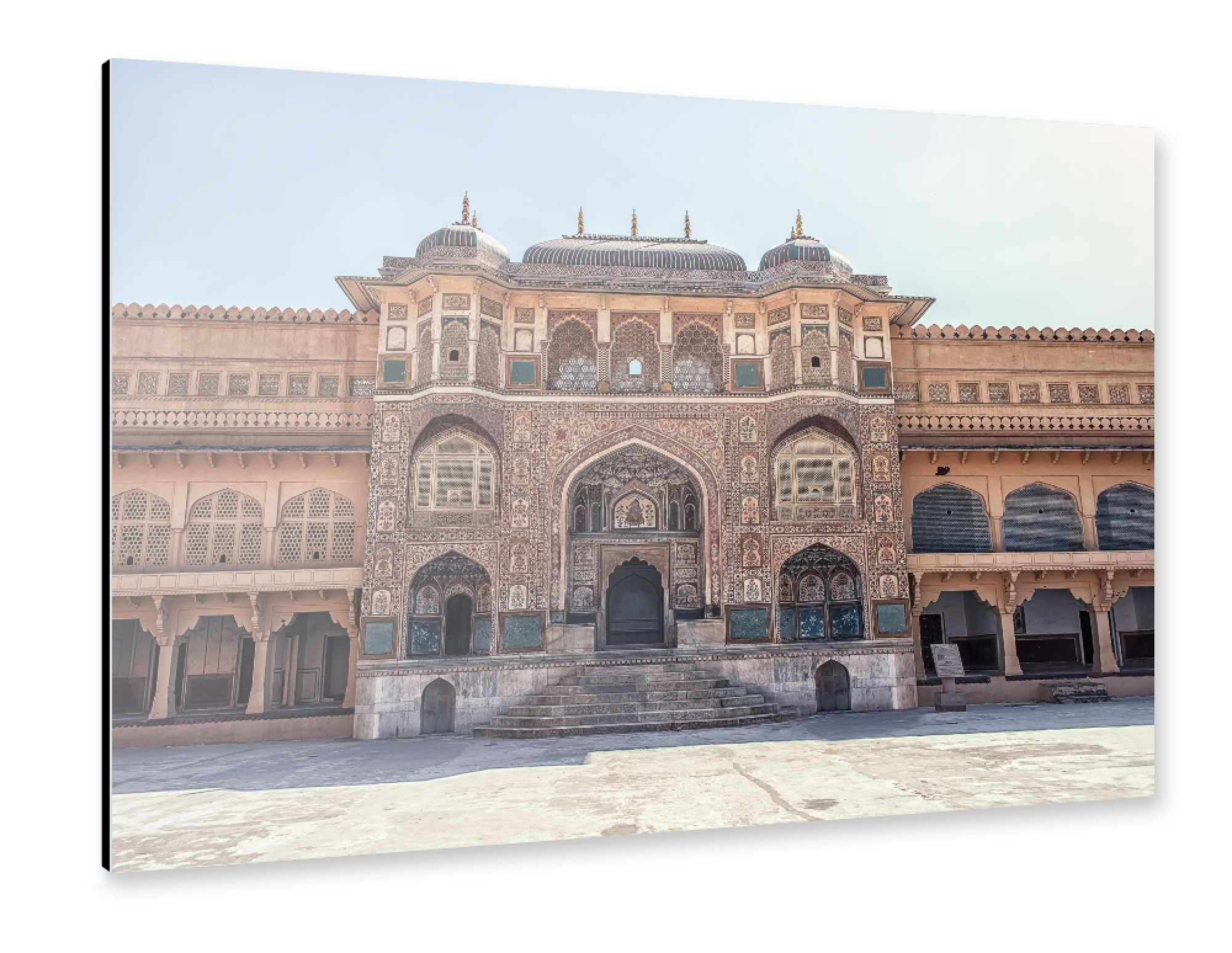 Alu-Dibond "Amber fort" 30x20 cm artboxONE