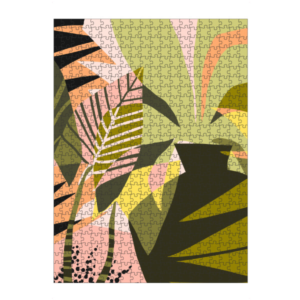 artboxONE Puzzle "A Flower Blooms Best in Happy Pot" artboxONE - Natur,Floral