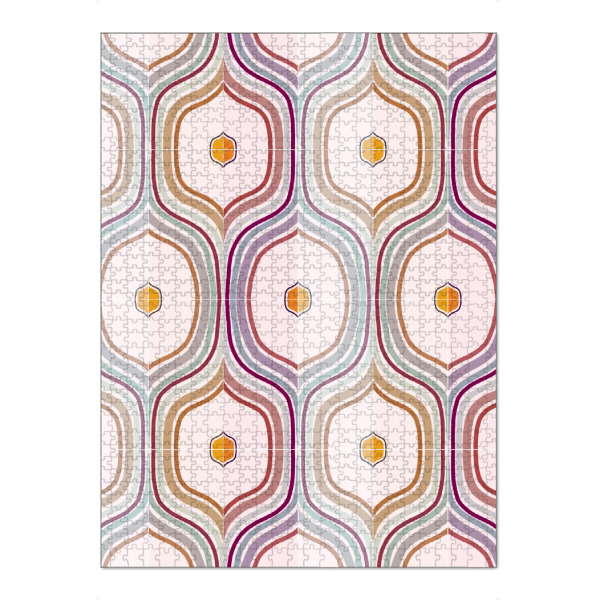 Puzzle Ravensburger "Vintage Vibes Tiles" artboxONE - Abstrakt,Geometrie